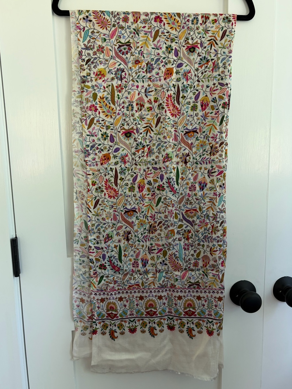 Women’s Floral Paisley Scarf (One Size)